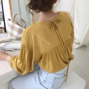 [Korean Style] Coco Chiffon Blouse