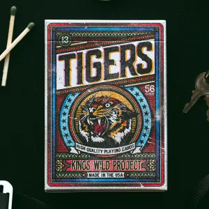 KW Tigers Luxury Playing Cards