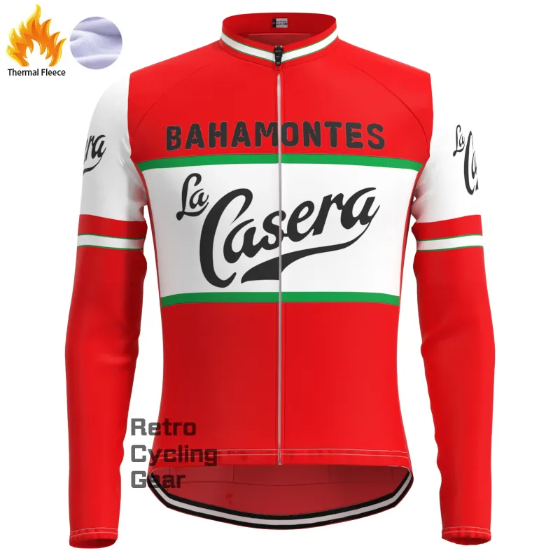 La Casera Fleece Retro Cycling Kits