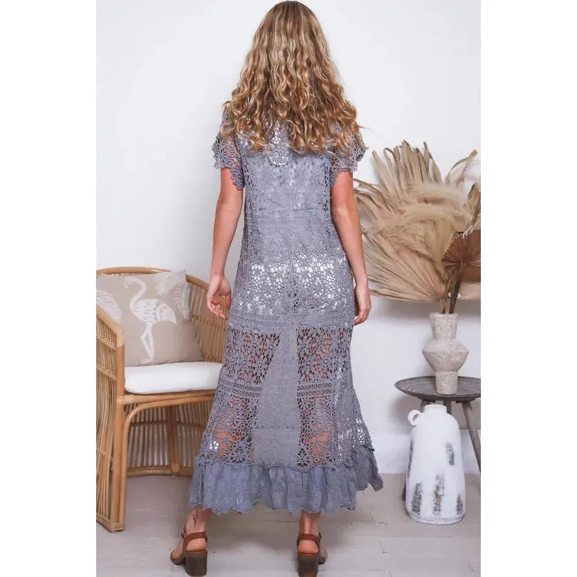 La Vie Boheme Duster - Blue Longline