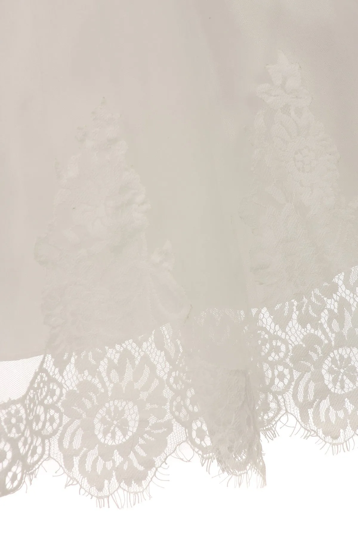 Lace Applique Illusion Bateau Girls Dress with Plus Sizes
