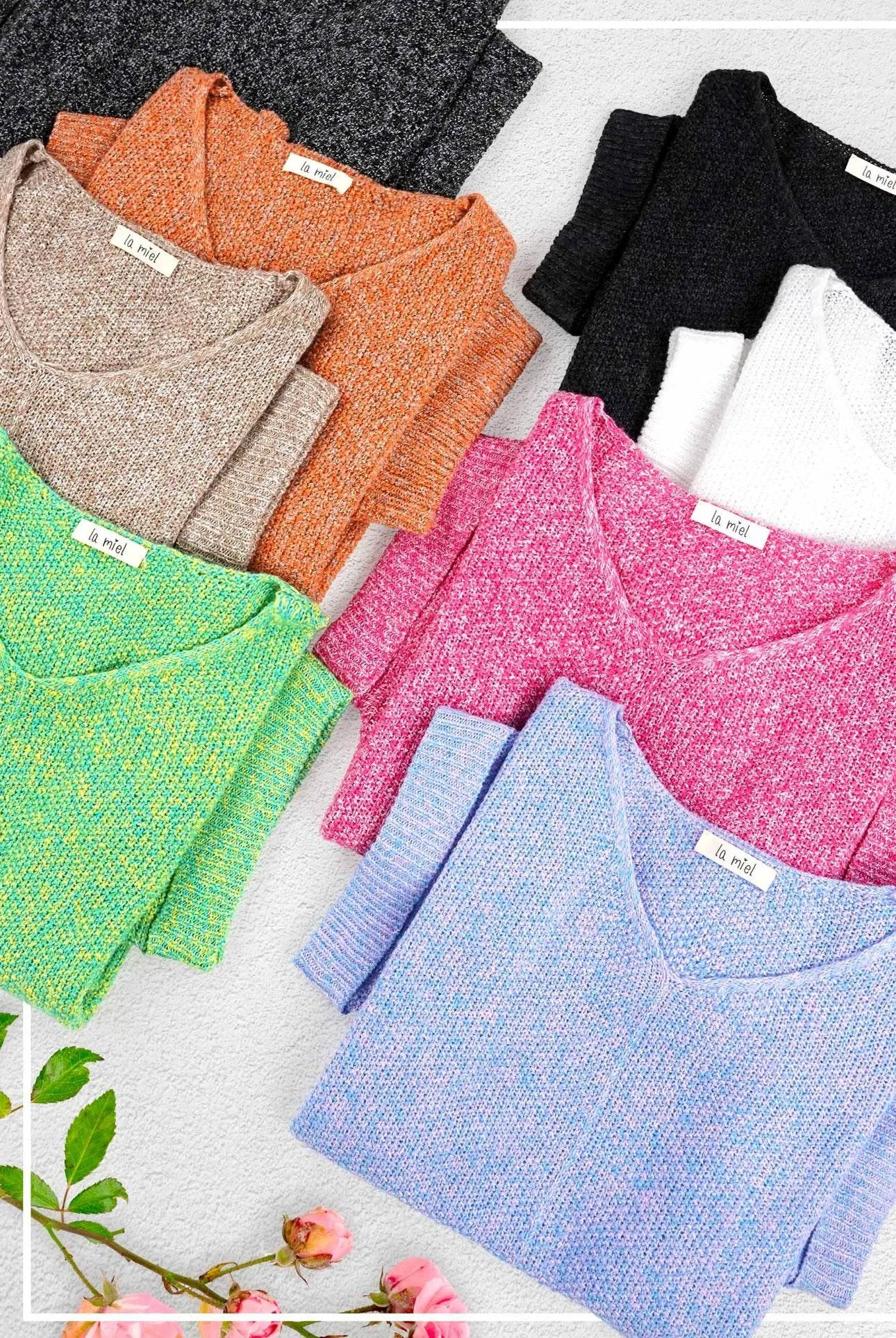 Lacy Soft Lightweight V-Neck Short Sleeve Sweater Top Periwinkle