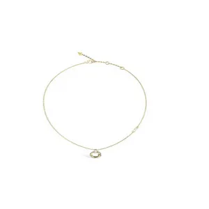 Ladies 16-18'' G Logo & Crystal Charm Necklace UBN04518YG