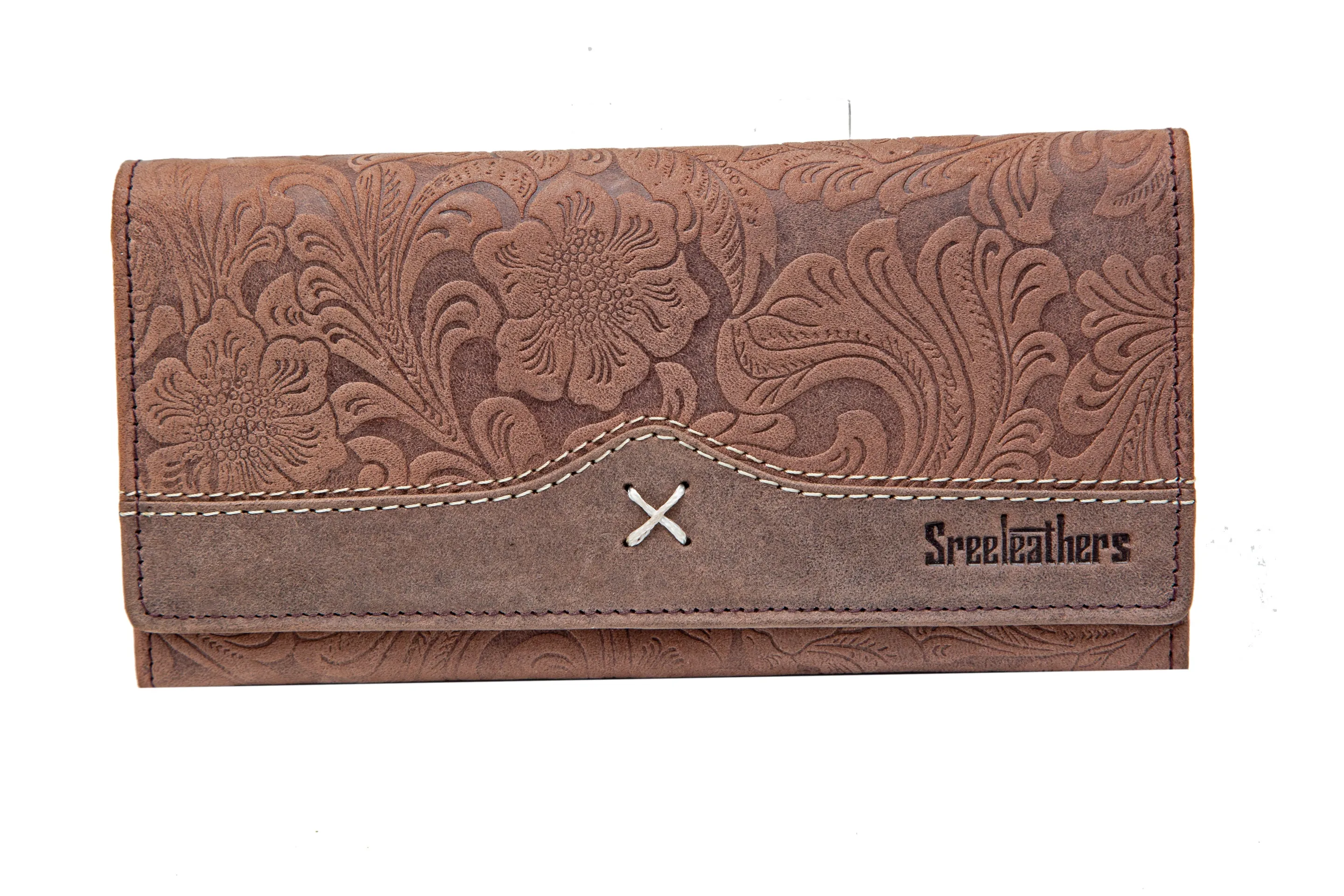 LADIES LEATHER CLUTCH 991704