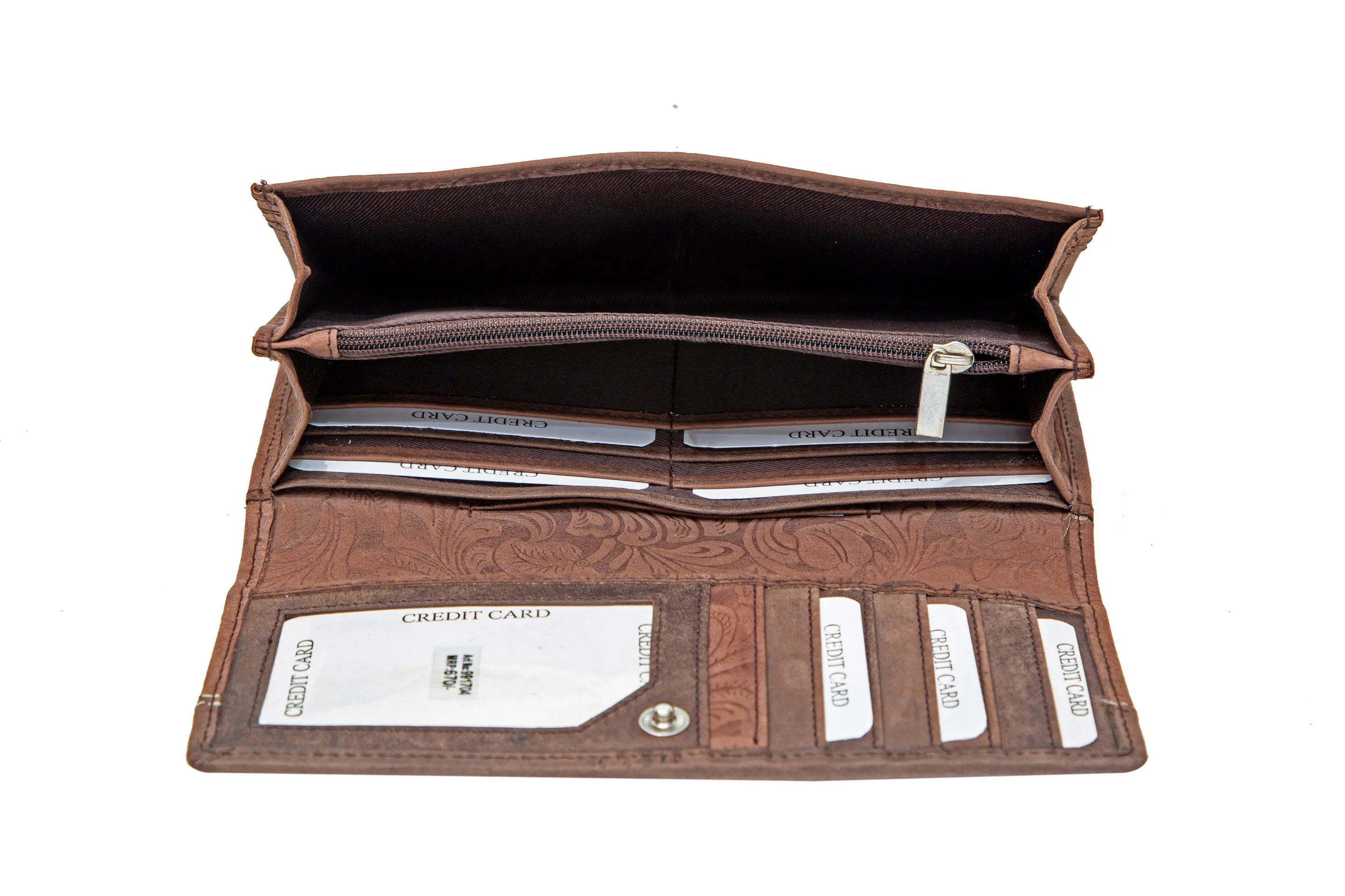 LADIES LEATHER CLUTCH 991704