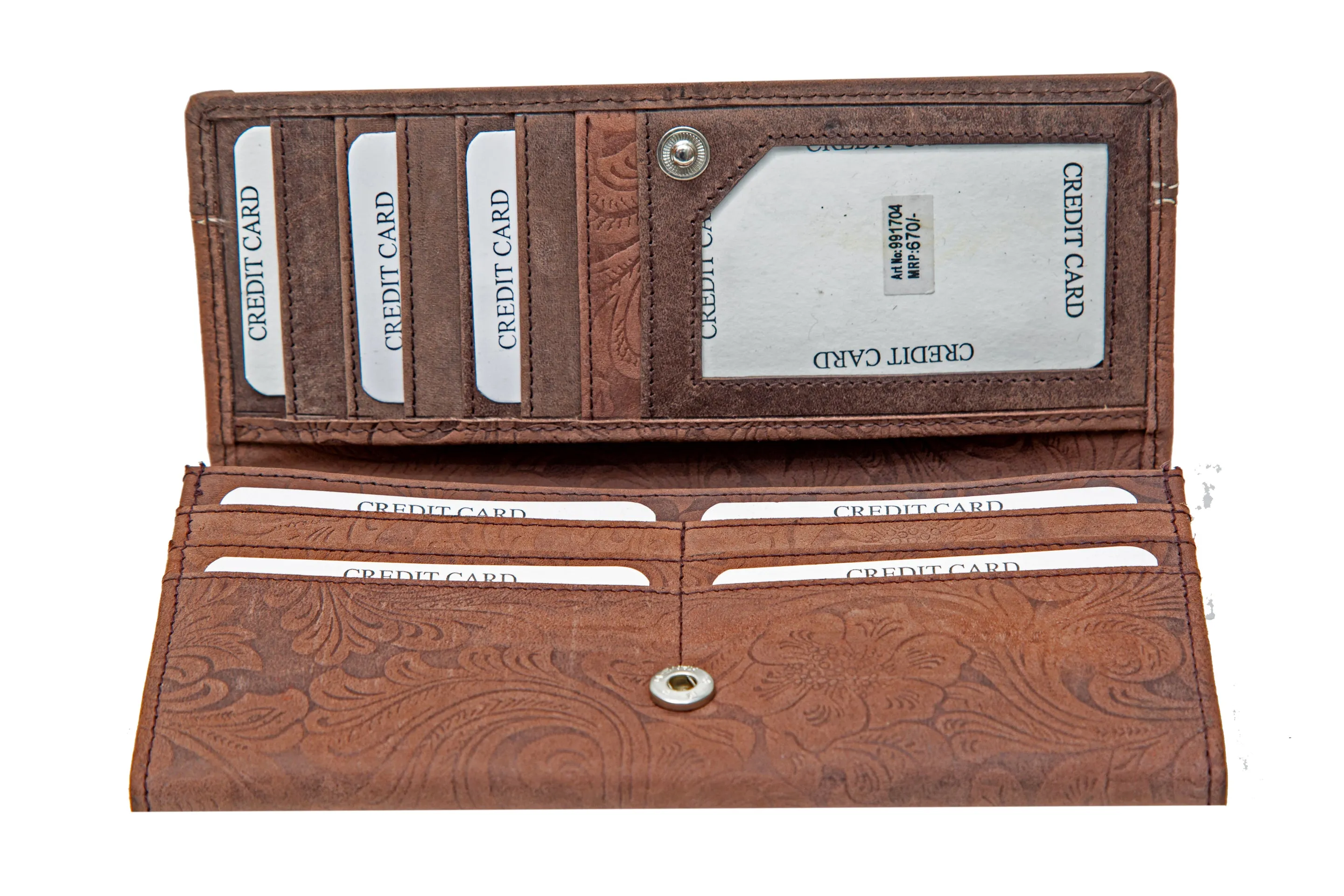 LADIES LEATHER CLUTCH 991704