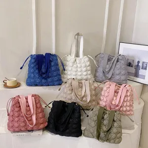Ladies Puffer Light Weight Cloud Handbag SKAB015