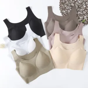 Ladies Push Up Vest Maternity Latex Bra