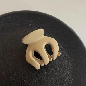 Ladies Simple Matte Octopus Claw Hair Clips SKAJ077