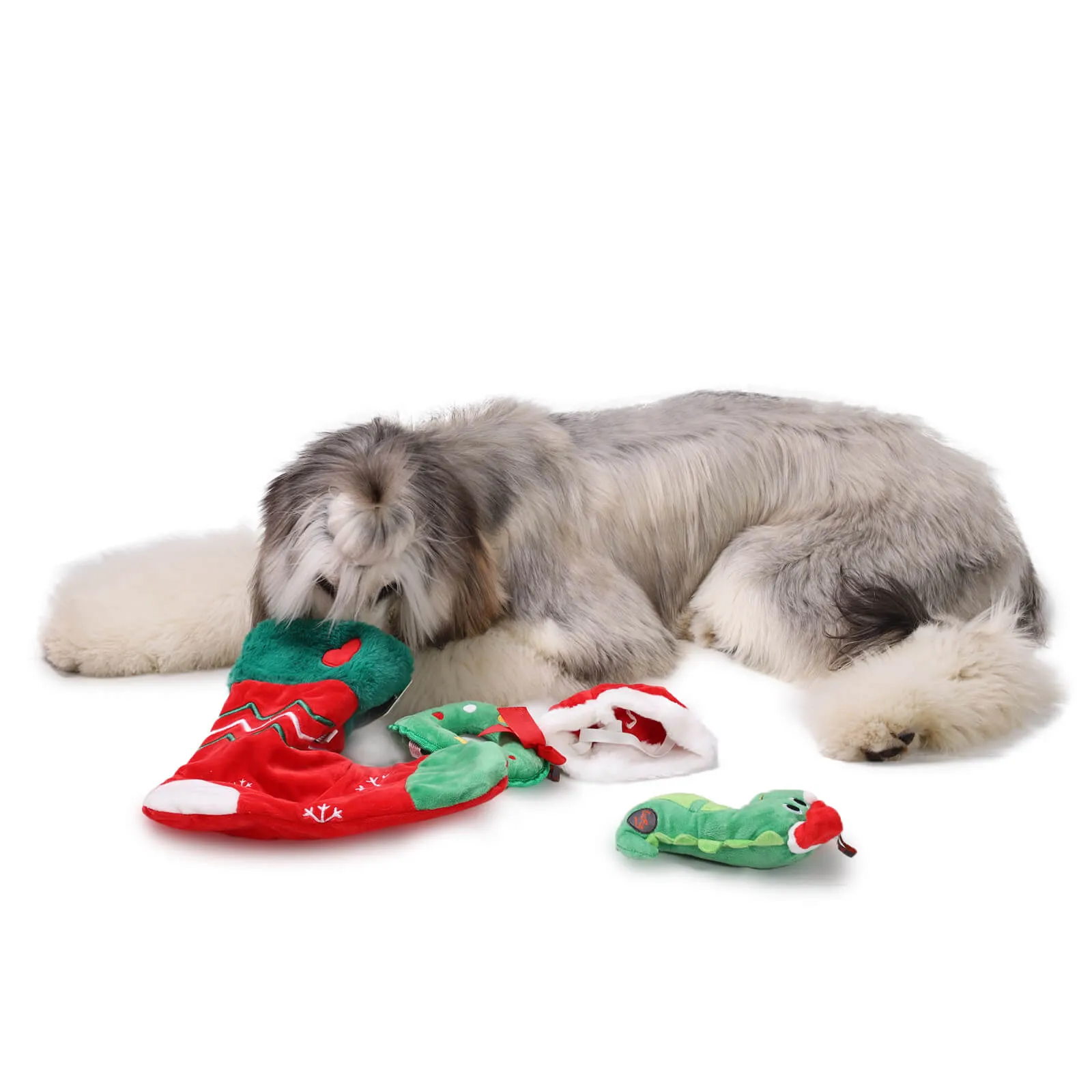 Laifug Christmas Dog Toy, Squeaky Toy