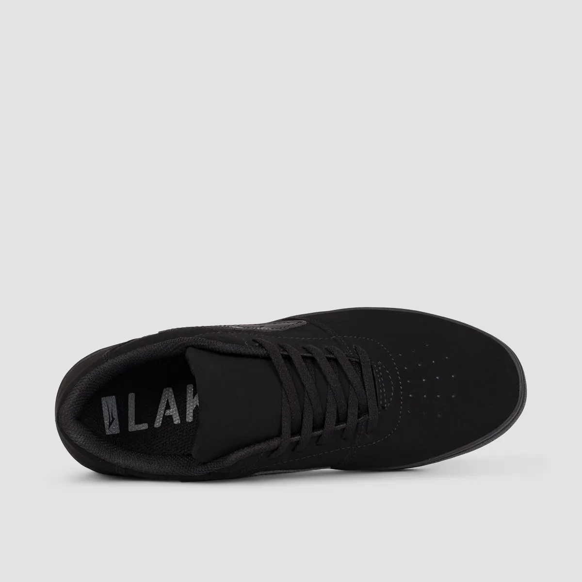 Lakai Brighton Shoes - Black/Black Nubuck