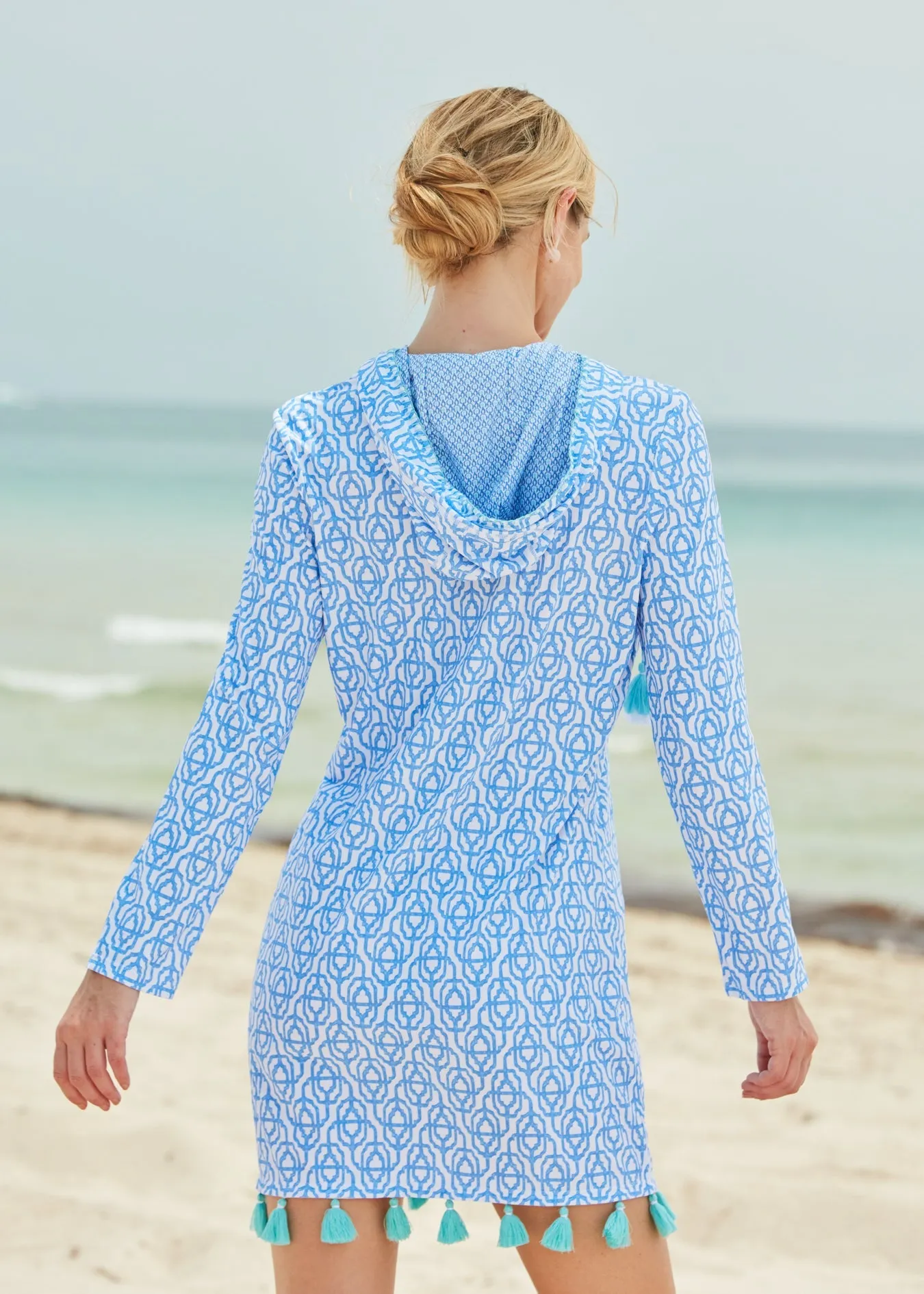 Lake Como Hooded Cover Up
