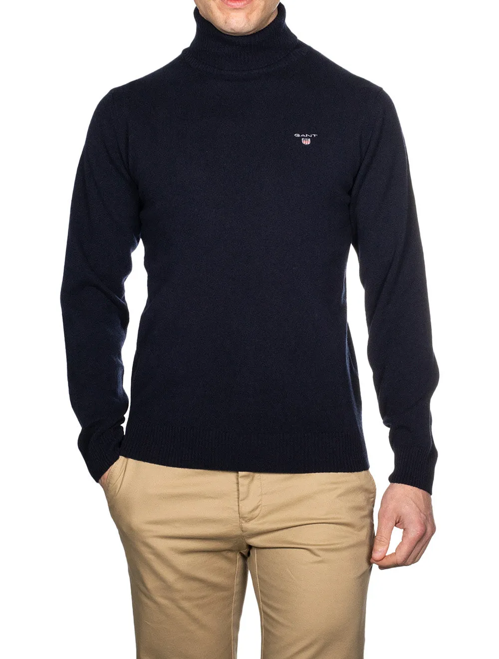 Lambswool Rollneck Sweater Marine
