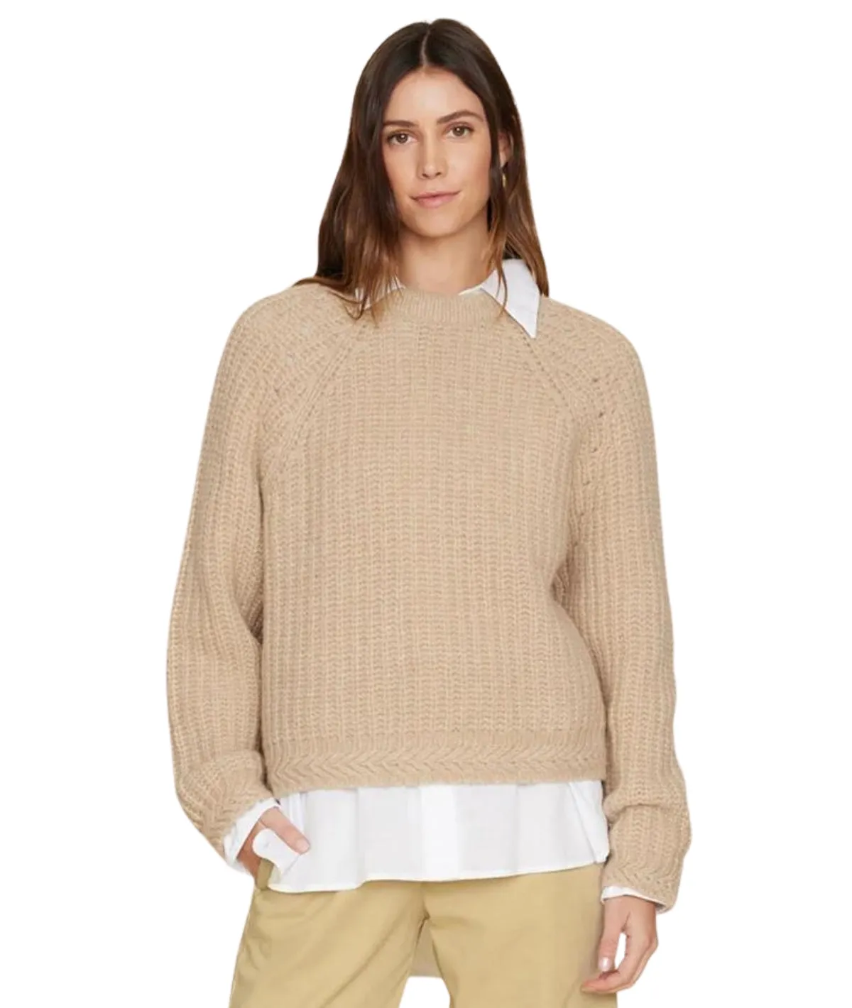 Landrey Sweater- Cream Ice