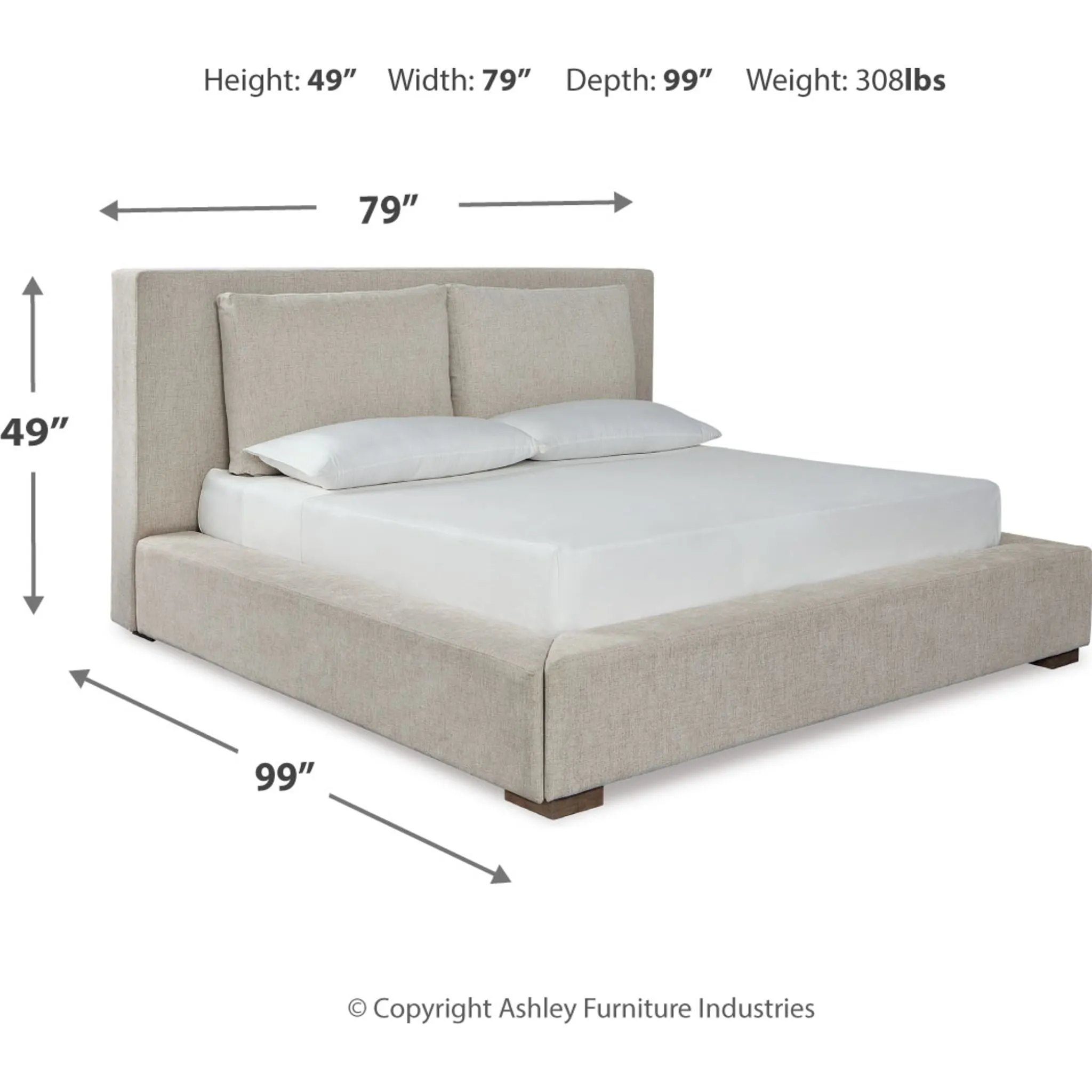 Langford-Exclusive Upholstered Bed