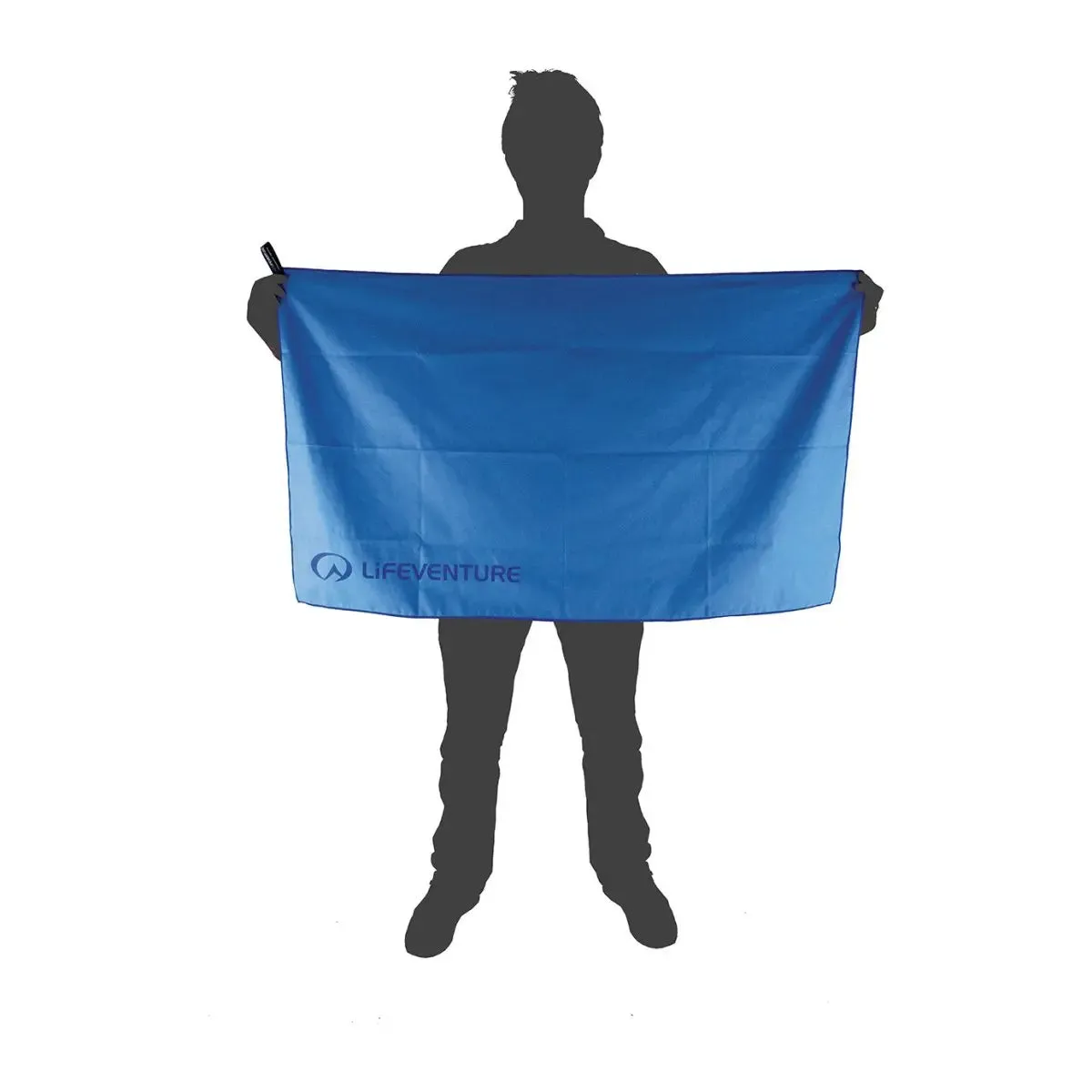 Large Microfibre Trek Towel - Deep Blue