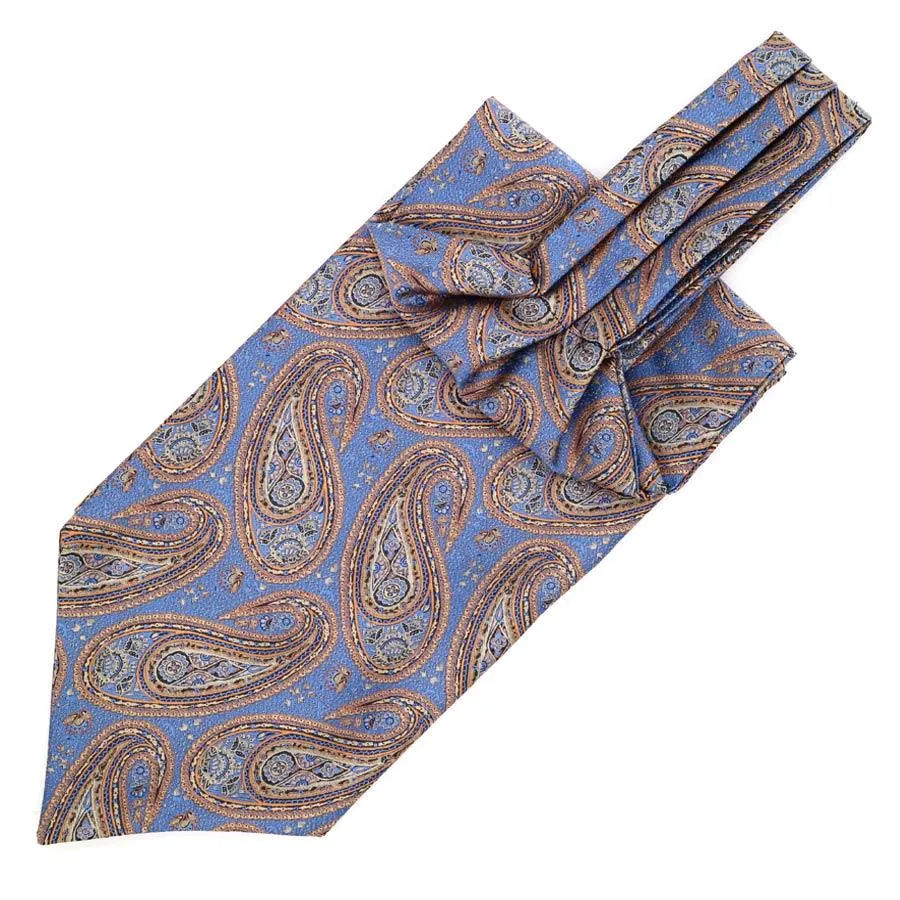 Large Teardrop Paisley Ascot Tie