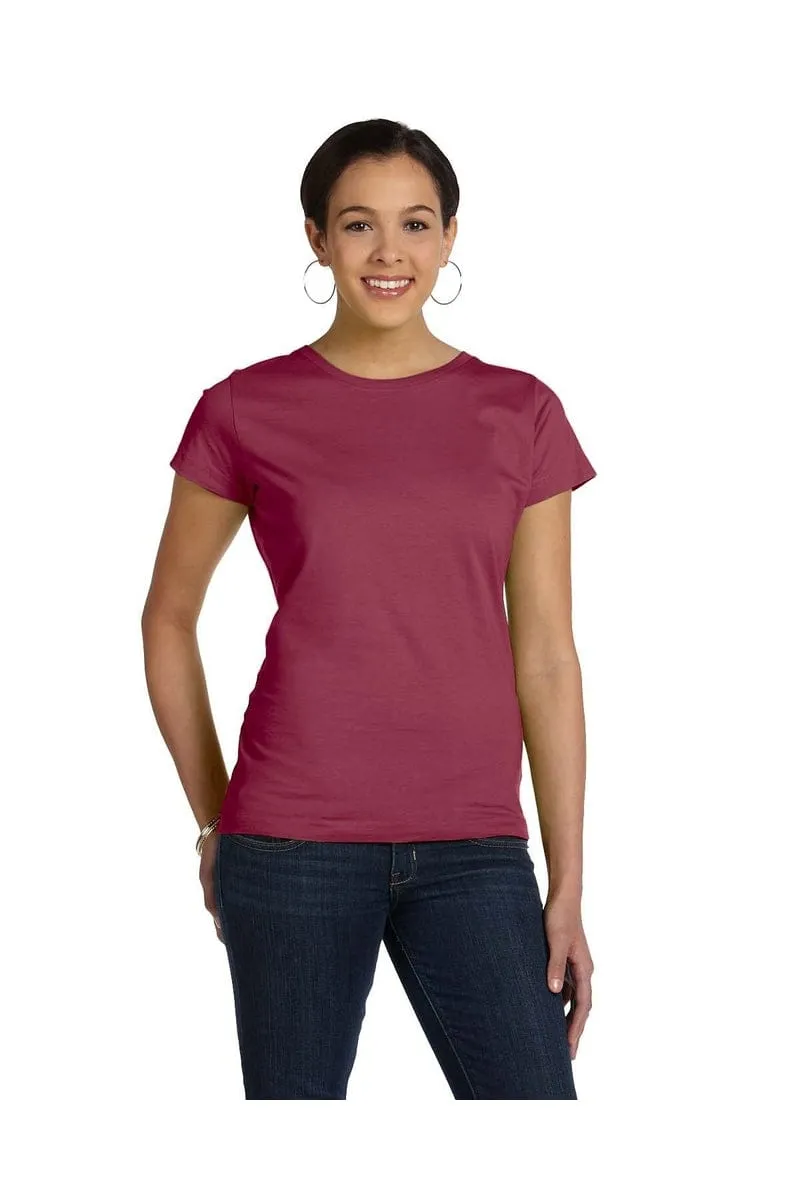 LAT 3516: Ladies' Fine Jersey T-Shirt, Basic Colors