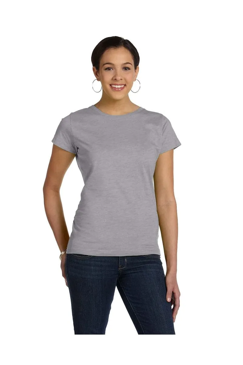LAT 3516: Ladies' Fine Jersey T-Shirt, Basic Colors