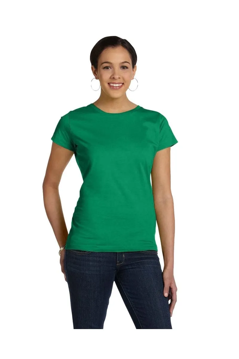 LAT 3516: Ladies' Fine Jersey T-Shirt, Basic Colors