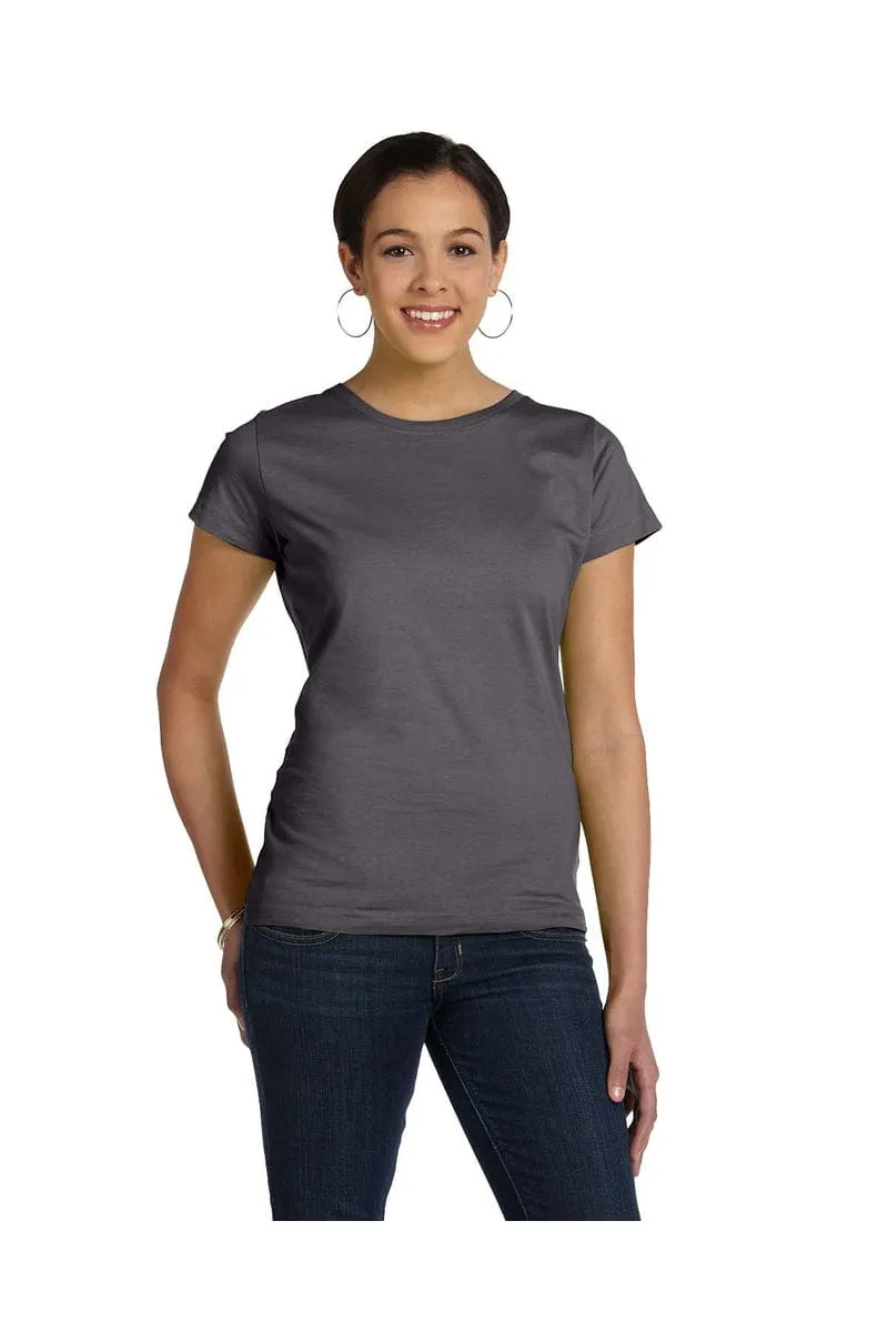 LAT 3516: Ladies' Fine Jersey T-Shirt, Basic Colors