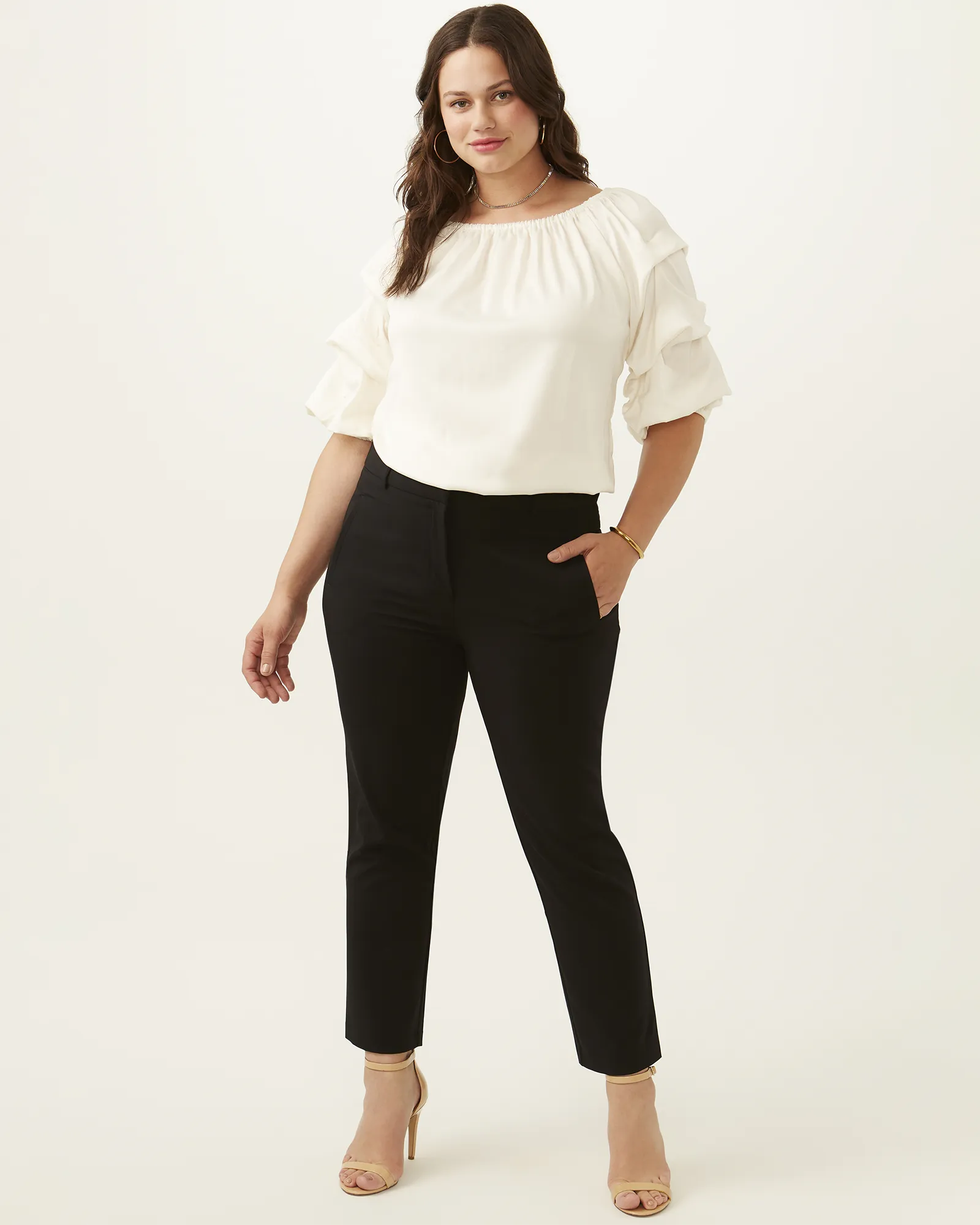Lauren Ankle Pant | Black