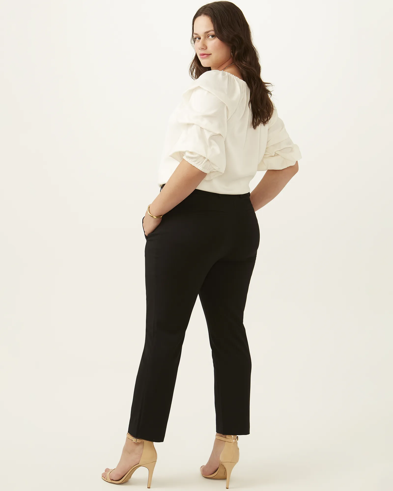 Lauren Ankle Pant | Black