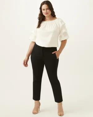 Lauren Ankle Pant | Black
