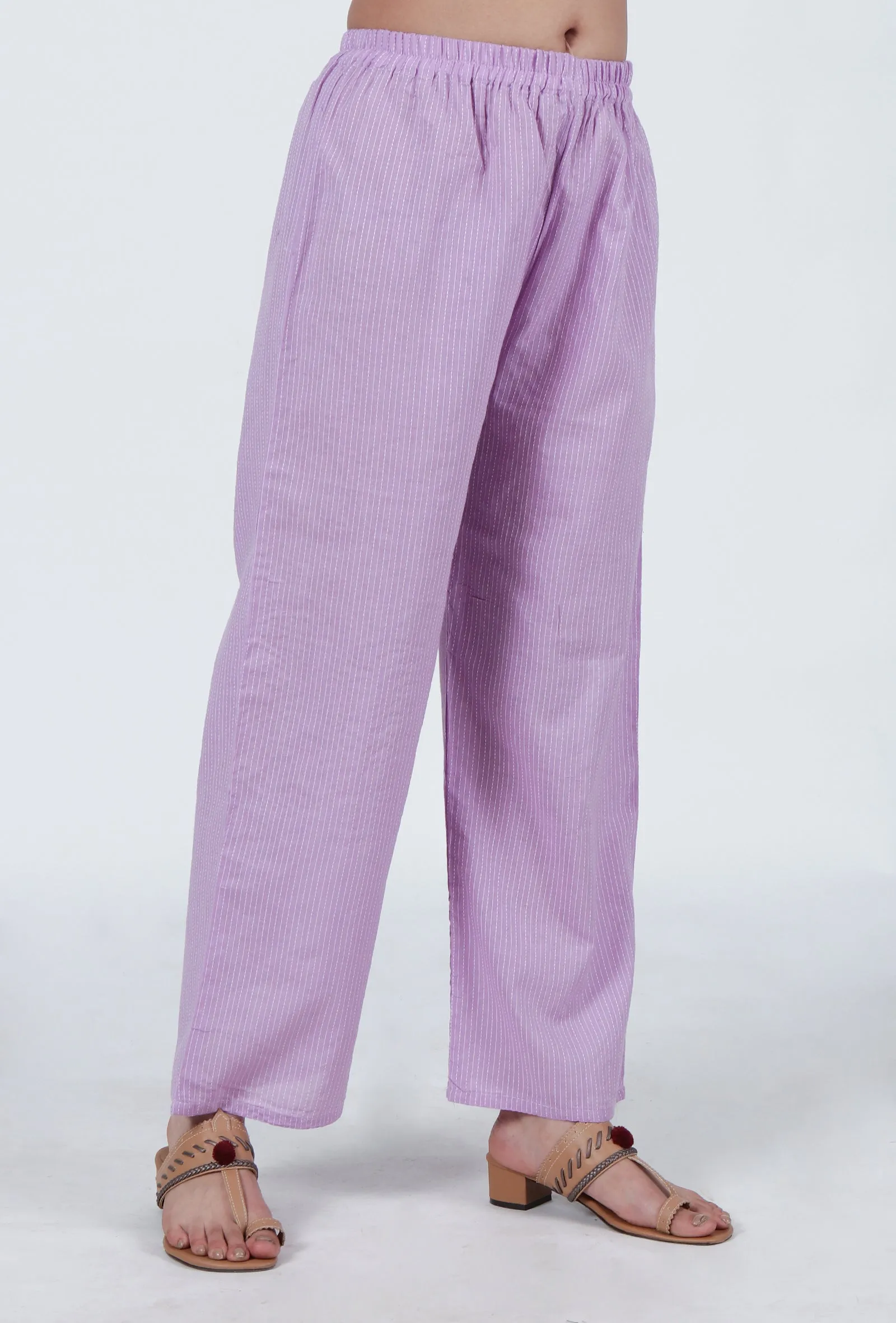 Lavender Cotton Pant