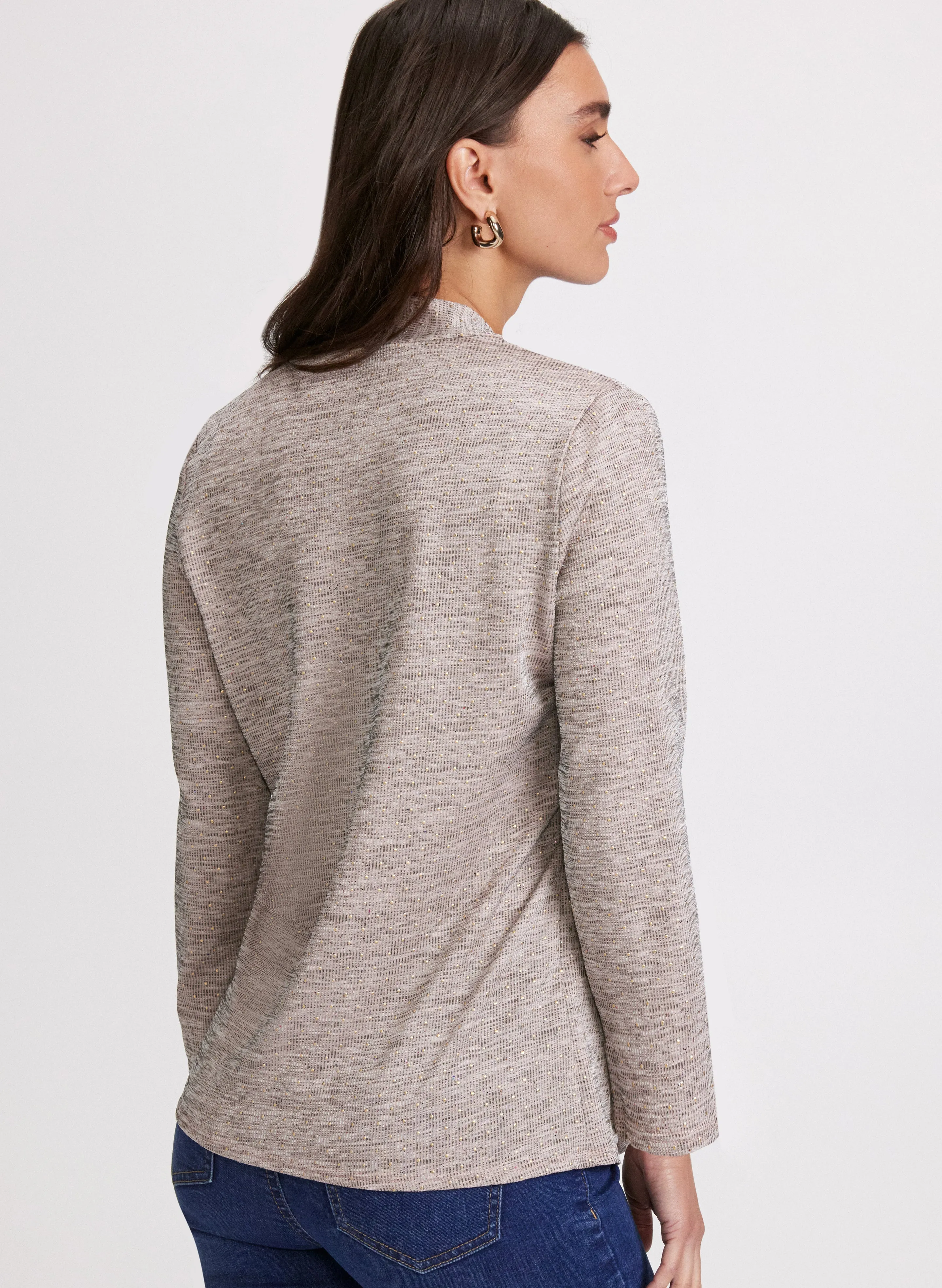 Layered Long-Sleeve Top