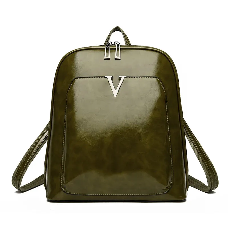 Leather Backpack for Women