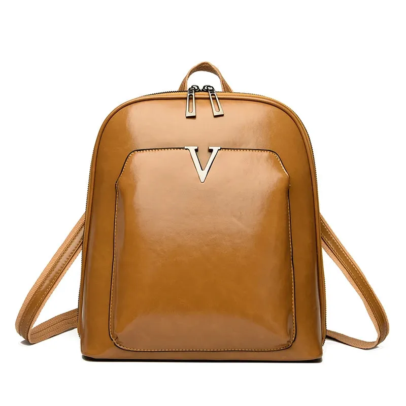 Leather Backpack for Women
