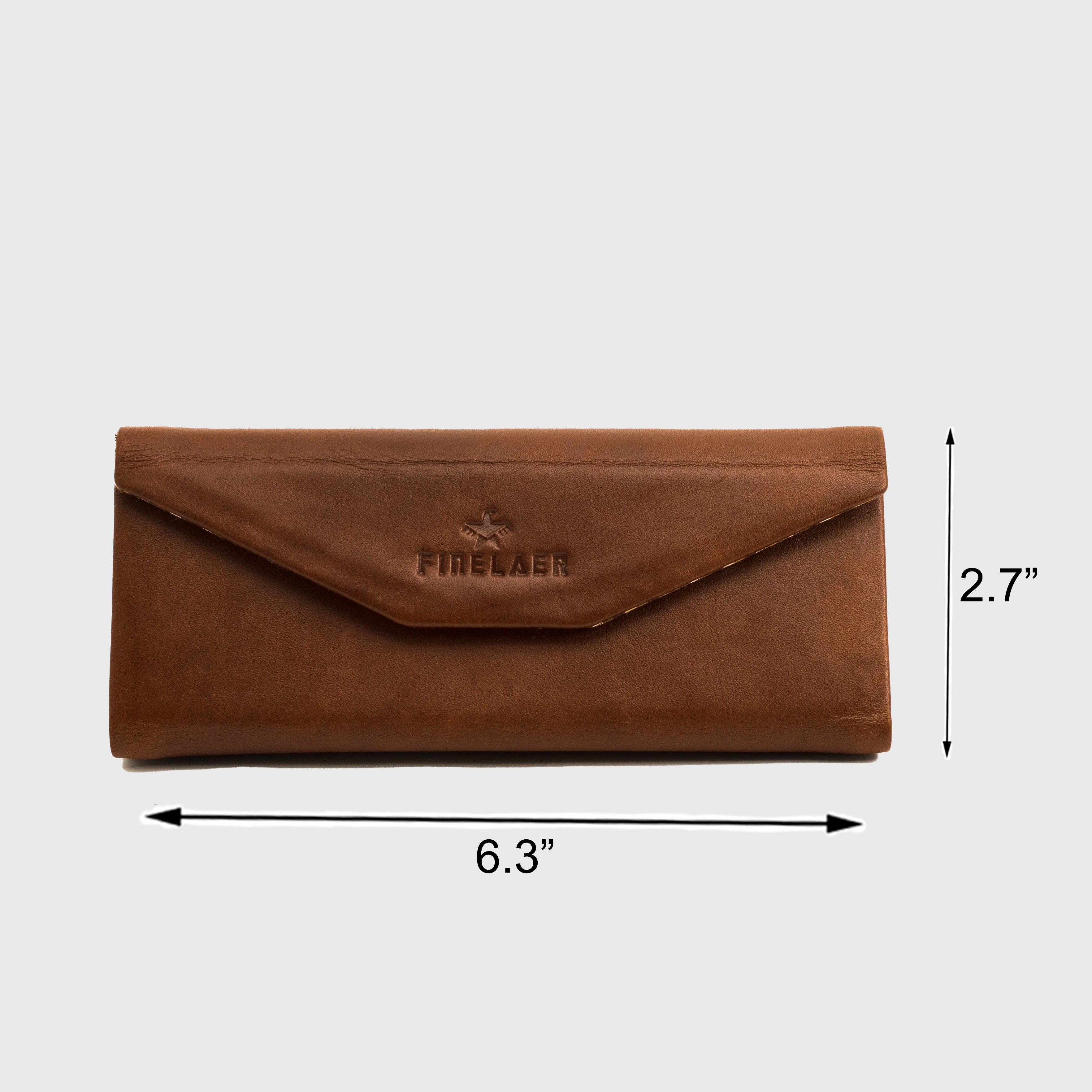 Leather Vintage Hard Shell Foldable Spectacle Reading Sunglass Triangle Glasses Travel Case Eyeglass Holder