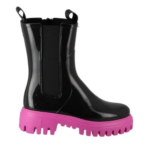 Lemon Jelly Grad Black/Pink Gum Boot