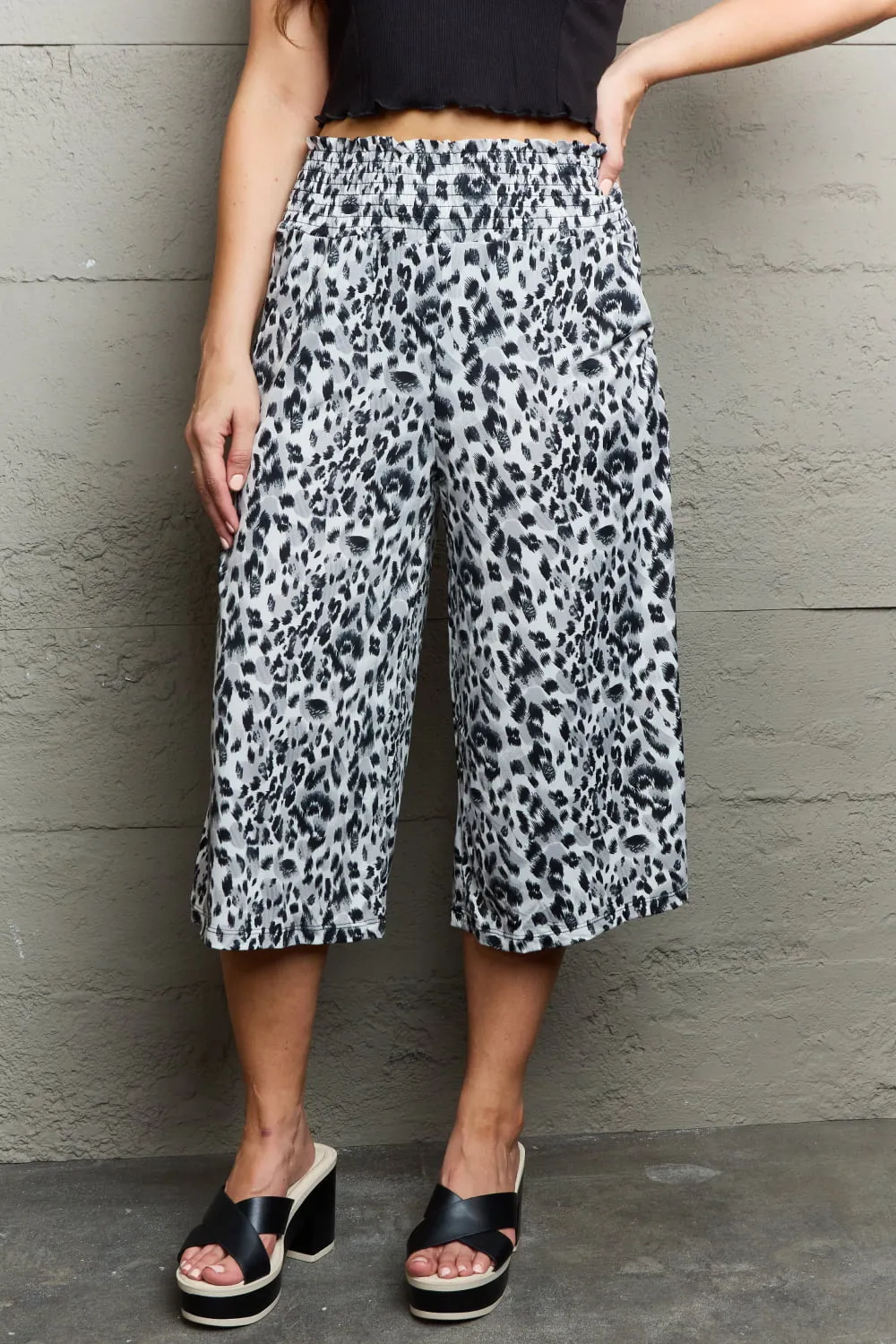 Leopard High Waist Pants
