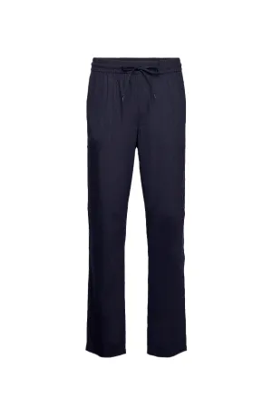 Les Deux Patrick Linen Pants Navy