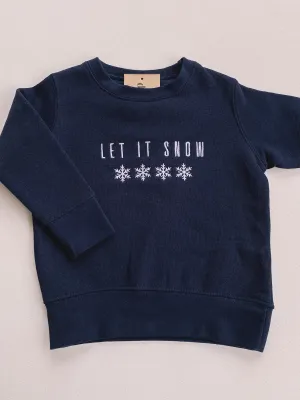 let it snow crewneck