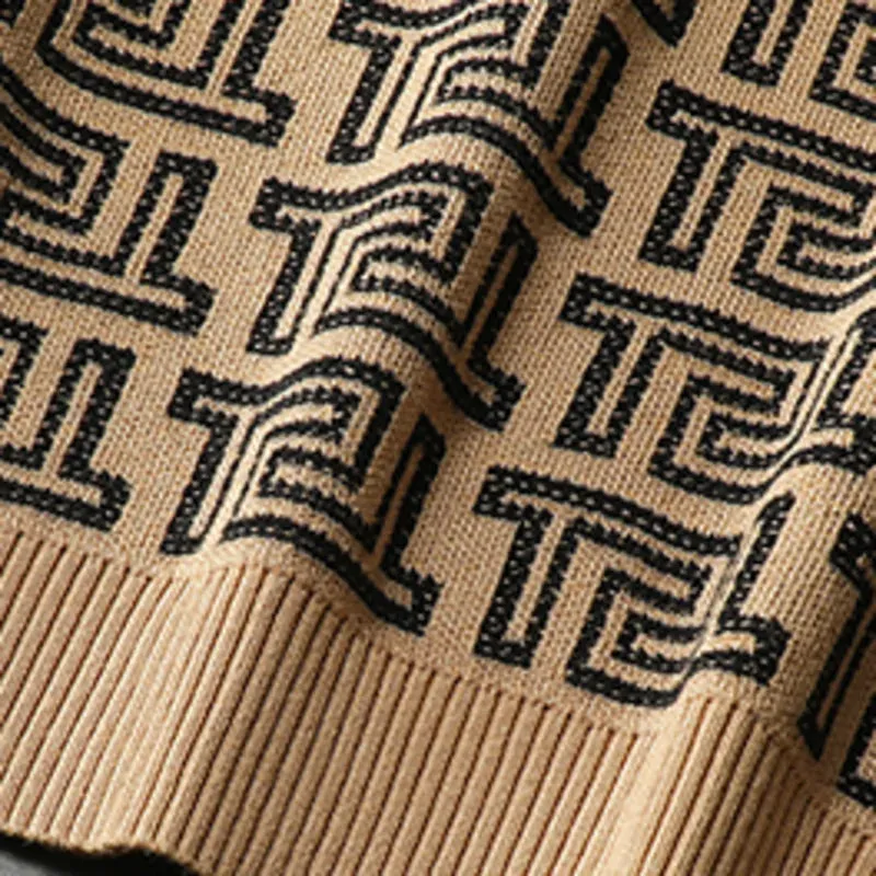 Letter Pattern Printed Broadcloth T-Shirt