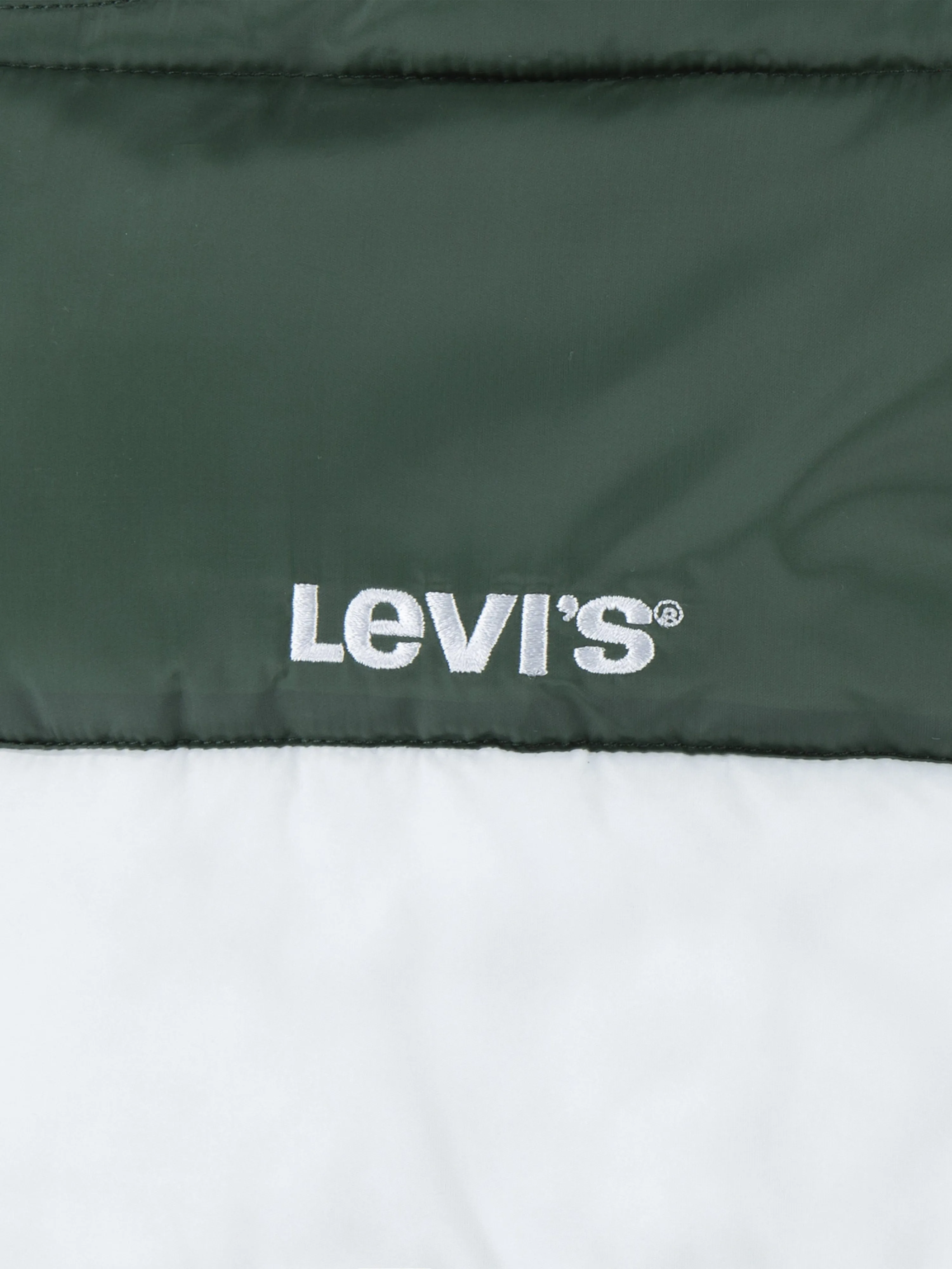 Levi's Boys Colourblock Puffer Jacket in Green