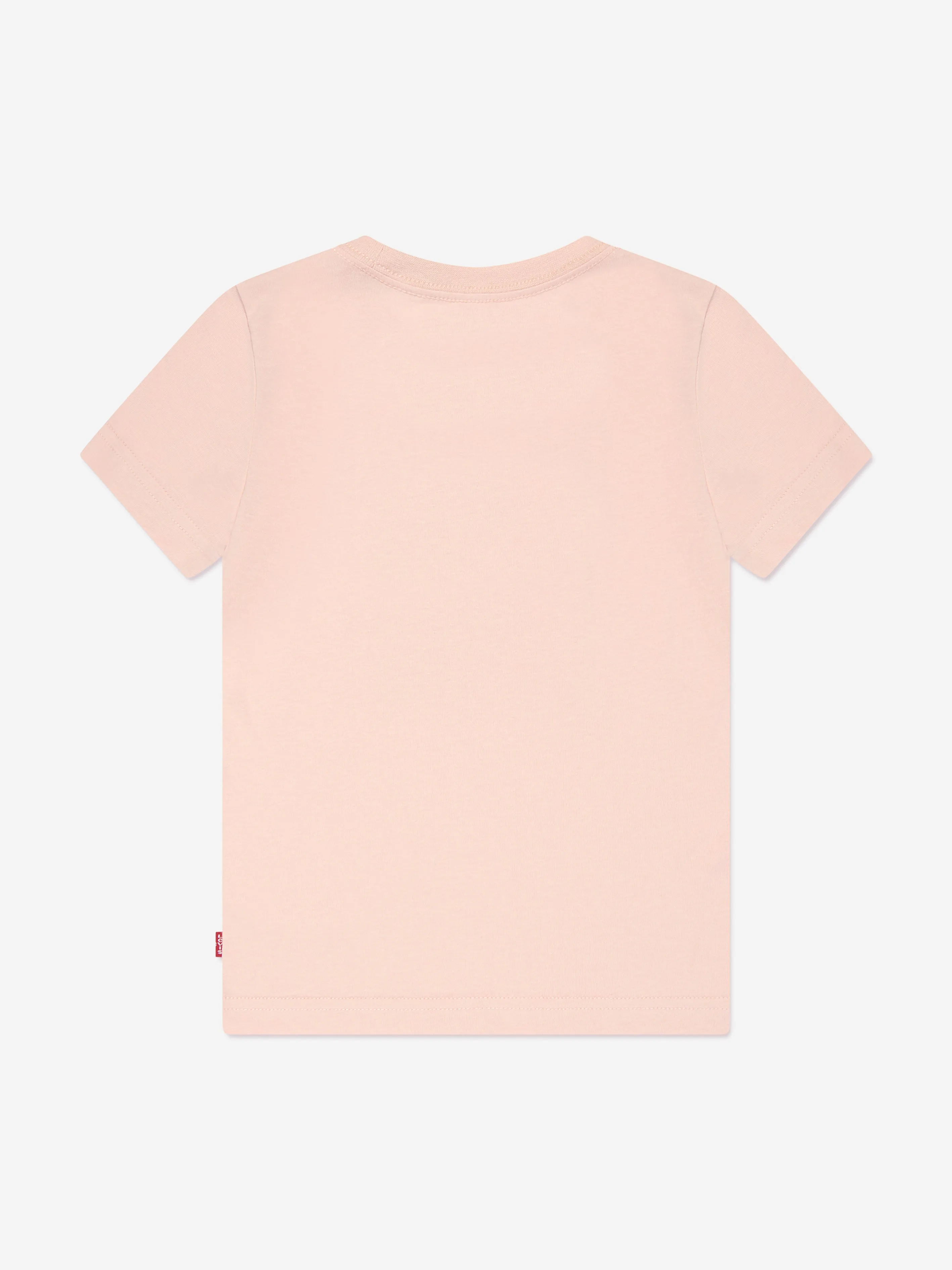 Levi's Boys Splatter Box Logo T-Shirt in Peach