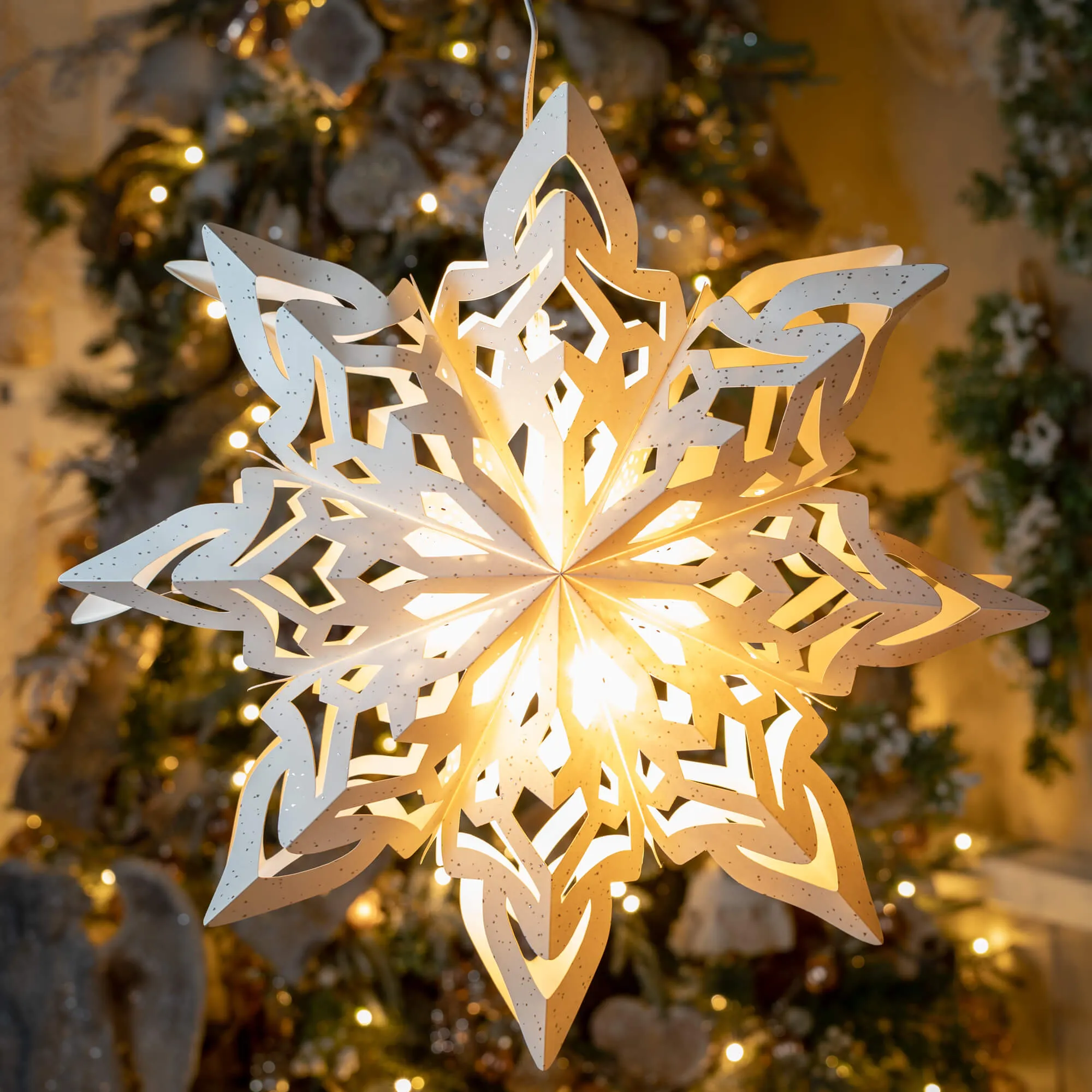 Lg Hanging Paper Star