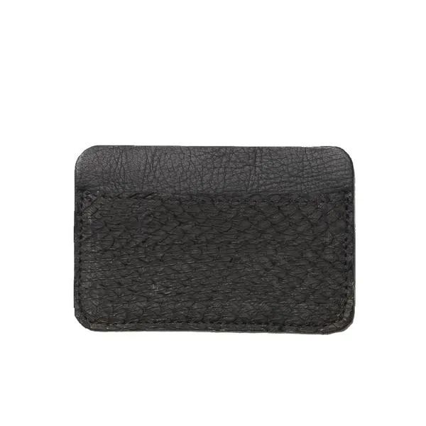 LIBERTY cardholder, salmon skin, black