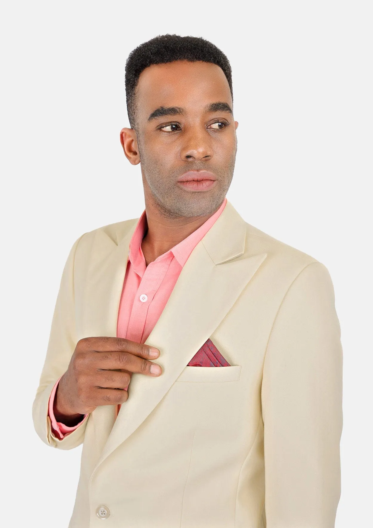 Liberty Sand Cotton Suit
