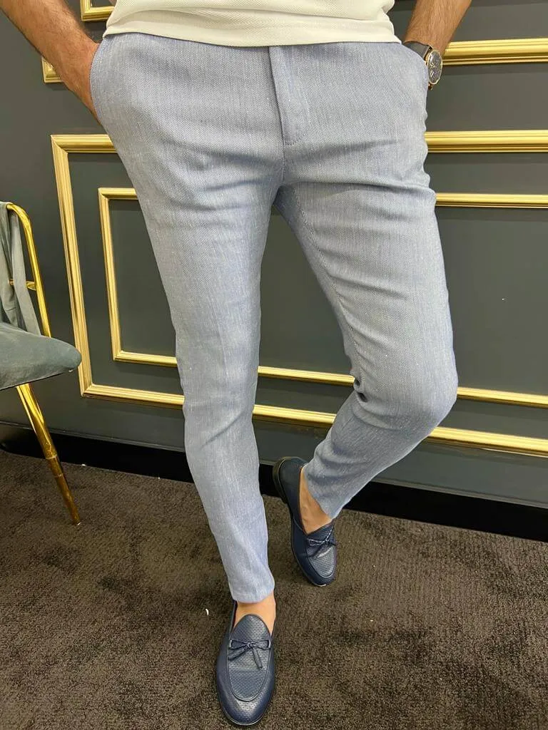 Light Blue Trousers