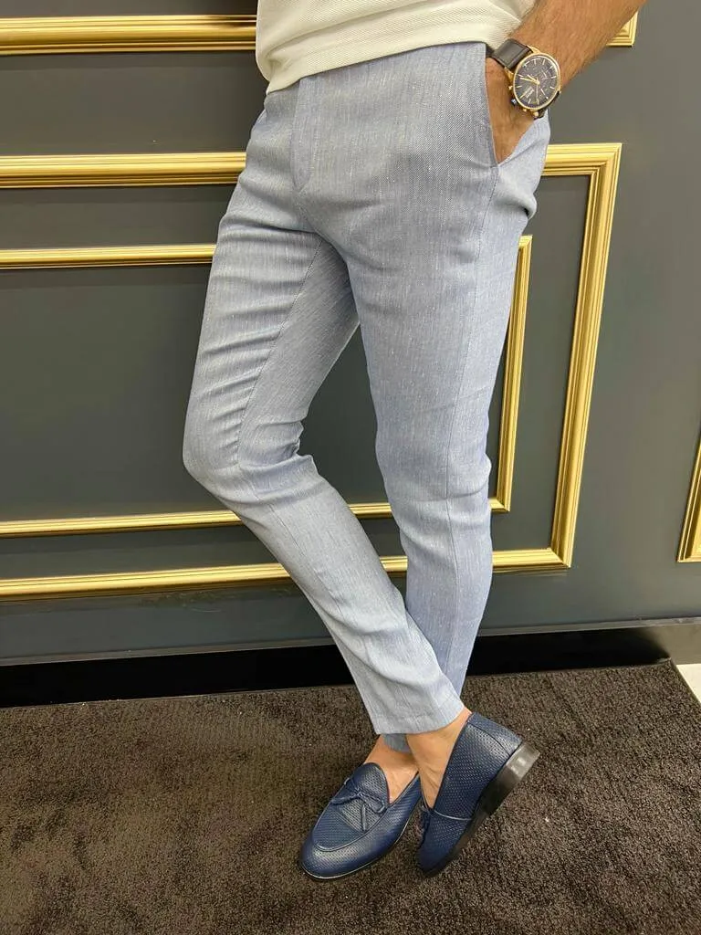 Light Blue Trousers