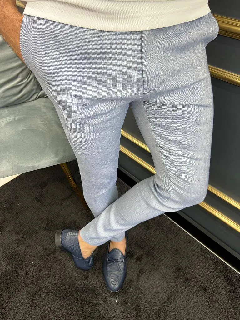Light Blue Trousers