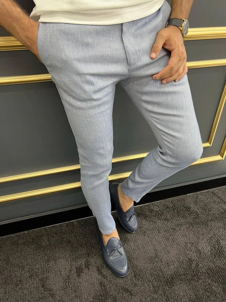 Light Blue Trousers
