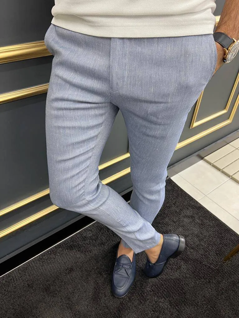 Light Blue Trousers