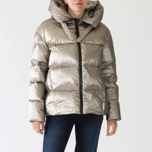 Light Bronze Taray Puffer Jacket