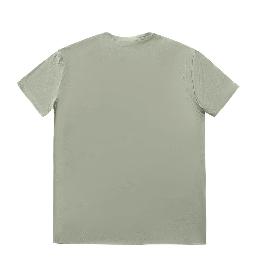 Light Green Basic Tee Pima Cotton - 2755